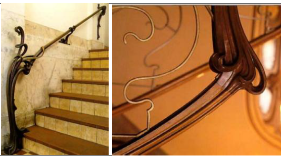 <p>VICTOR HORTA</p><p>- Escalera de la</p><p>casa y taller,</p><p>Bruselas +</p><p>detalle</p><p>barandilla de la</p><p>casa y taller</p>
