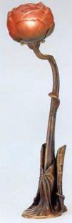 <p>LOUIS MAJORELLE</p><p>- Lámpara de mesa nenúfar</p>