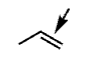 <p>Carbon-carbon double bond (-ene suffix)</p>