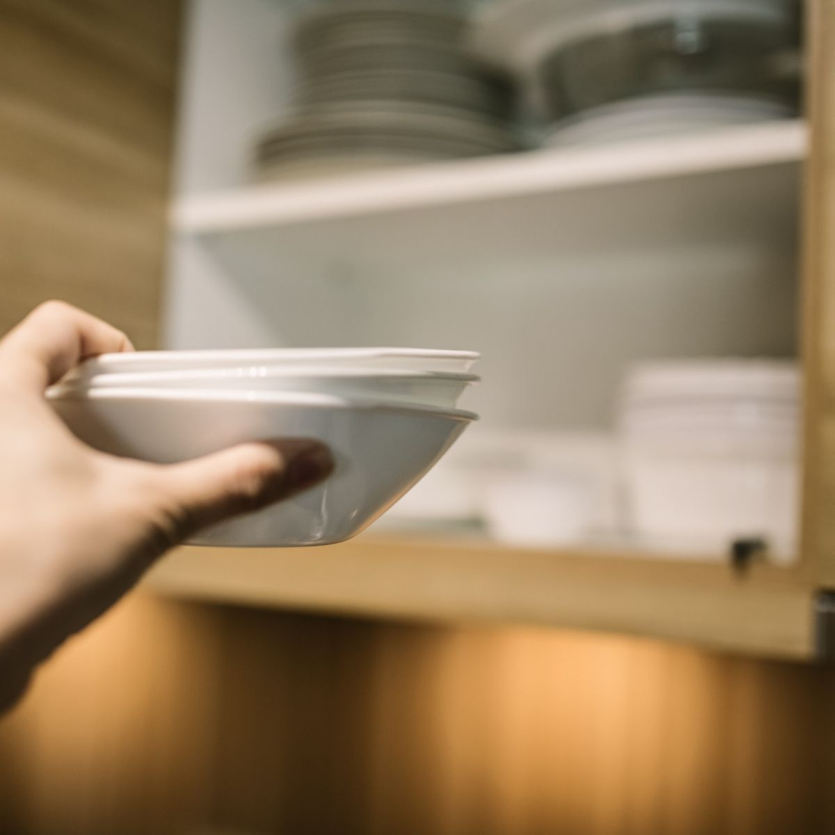<p>(to put things in the place where they usually live (like in a cupboard or a box) so the room is clean) </p><p>Please don't leave your books on the table; p__________ t__________ a__________ in your bag before dinner.</p>