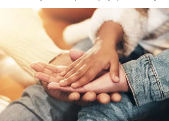 <p>When you are putting your hand or your body in a objet</p>