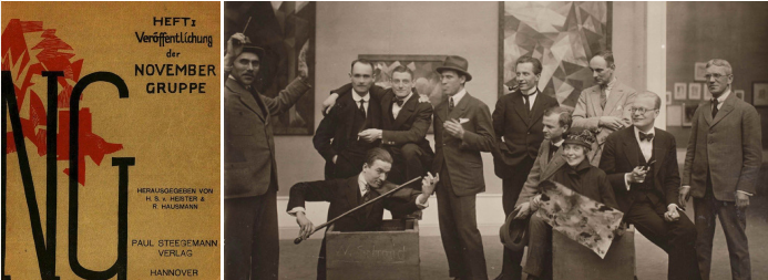 <p>a radical German association of artists, architects, and designers founded in Berlin</p>