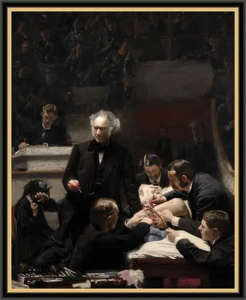 <p>Thomas Eakins, <em>The Clinic of Dr. Samuel Gross</em>, 1875</p>