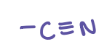 <p>-CN </p>