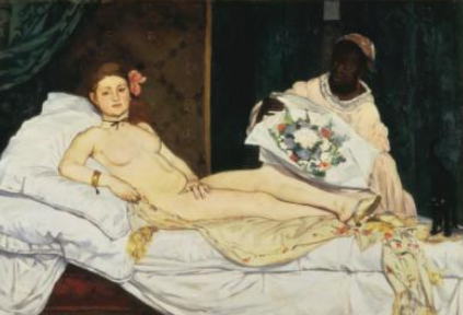 <p><span style="background-color: transparent;">Édouard Manet, Olympia, 1863</span></p>