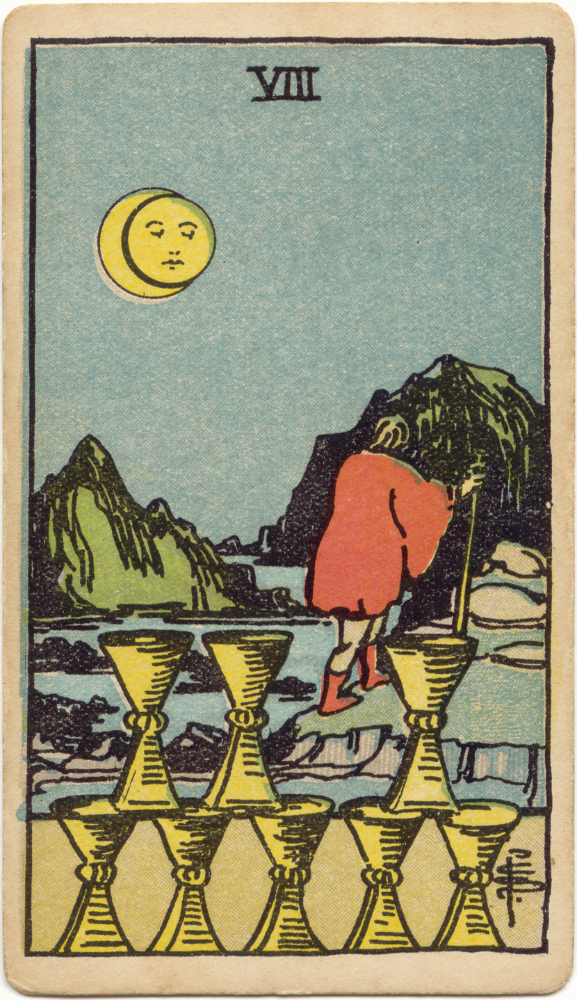 <p>Eight of Cups</p>