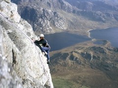 <p>to climb</p>