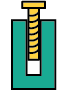 <p>A simple machine that is an inclined plane wound around a shaft. Ex: screw on light bulb</p>