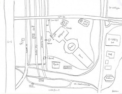 <p>A map which represents the perceptions and knowledge a person has of an area</p>