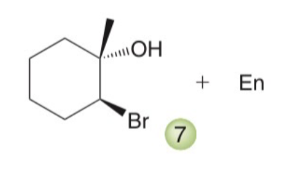 <p>Halohydrin formation </p>