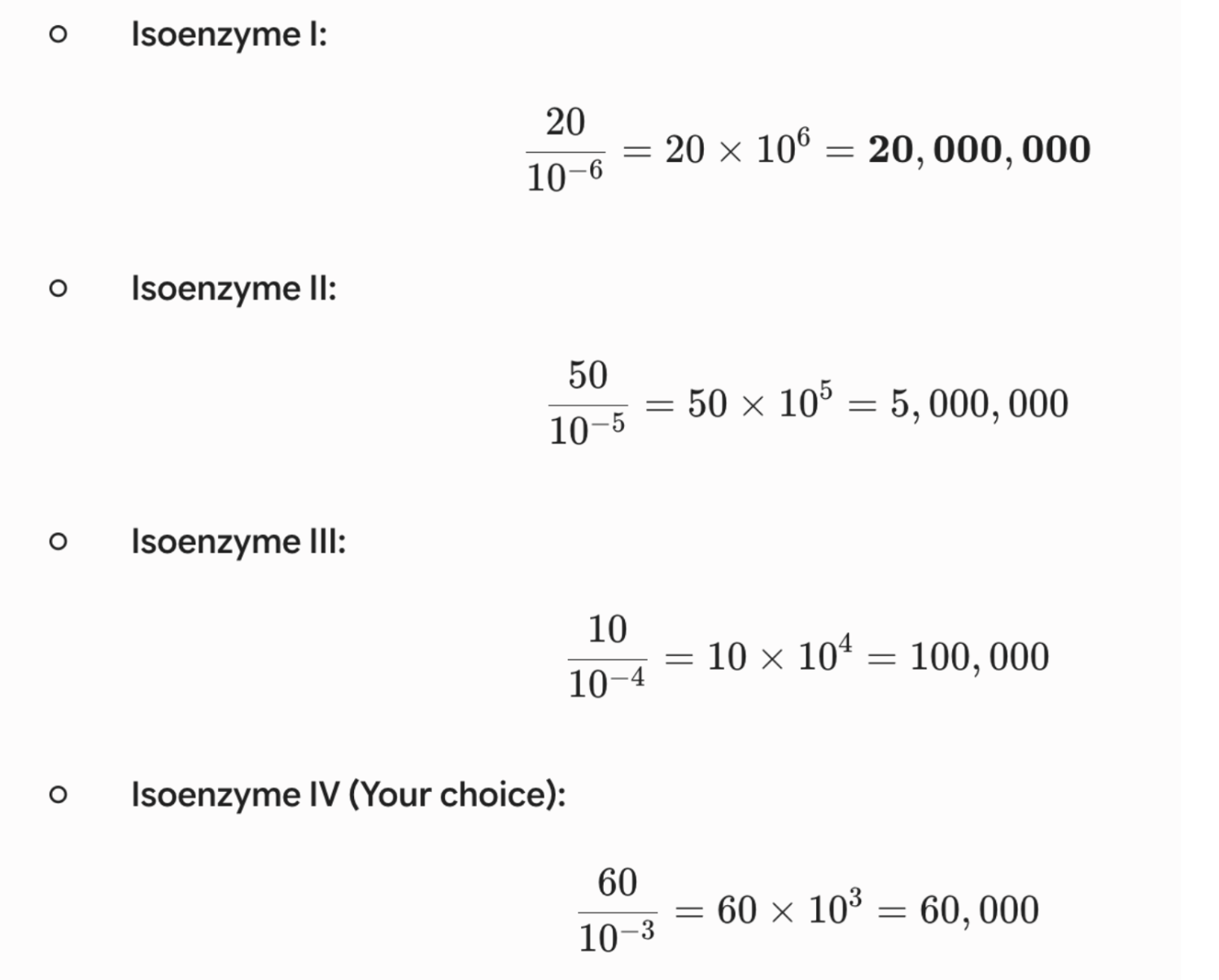 <p>Isoenzyme I</p>