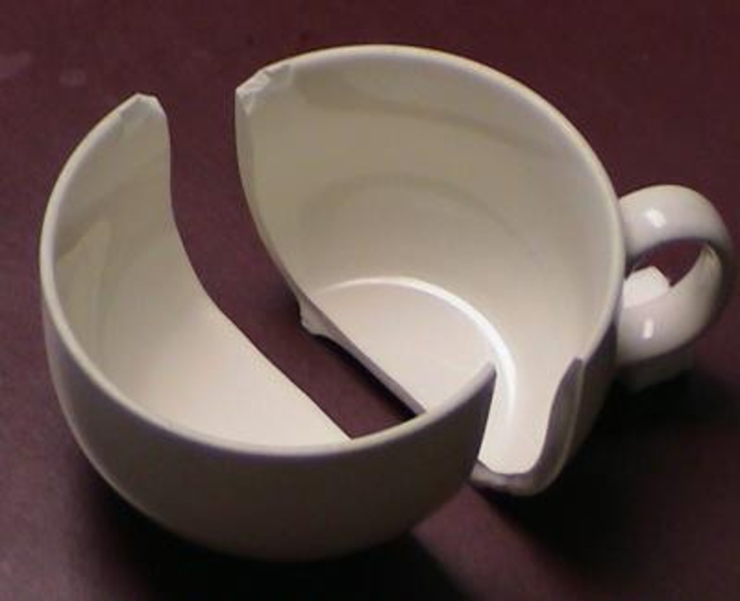 <p>to be broken</p>