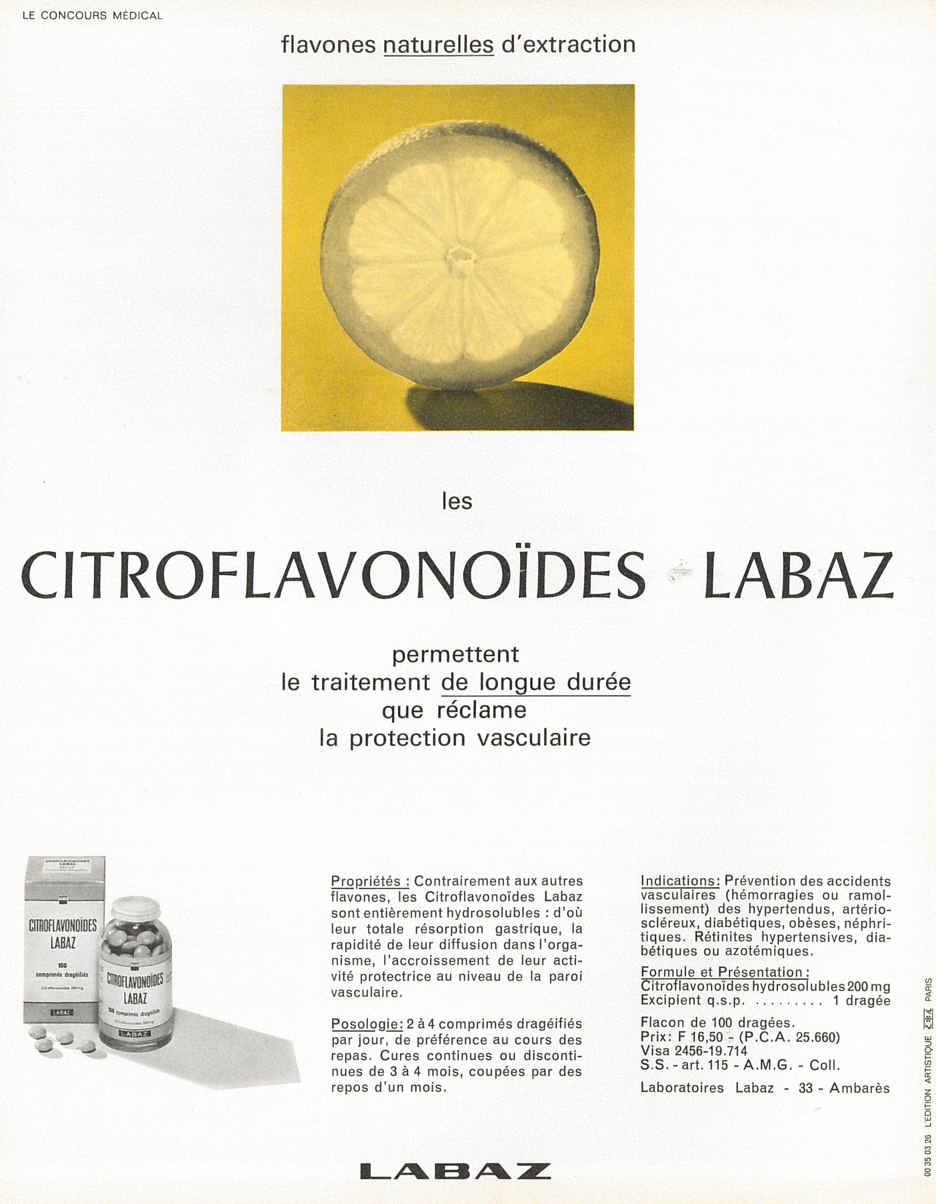 <p>Composés comme l'hespéridine et la diosmine (extraits de Citrus sp.) utilisés dans l'insuffisance veino-lymphatique.</p>