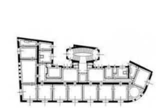 <p>Van welk gebouw is dit het grondplan?</p>