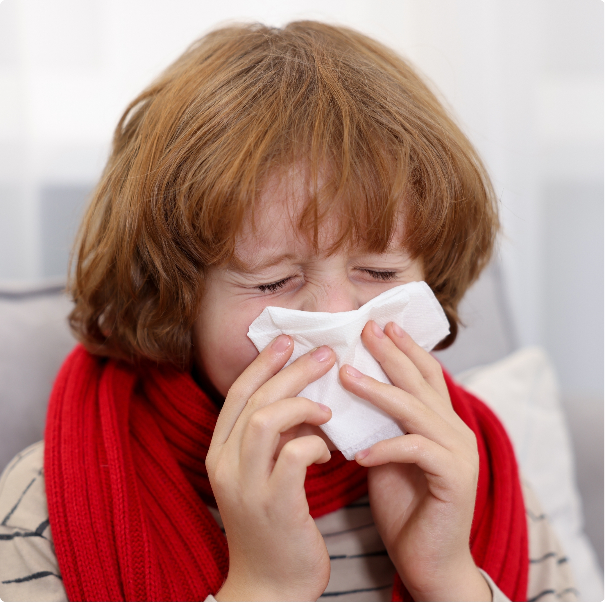 <p>runny nose</p>