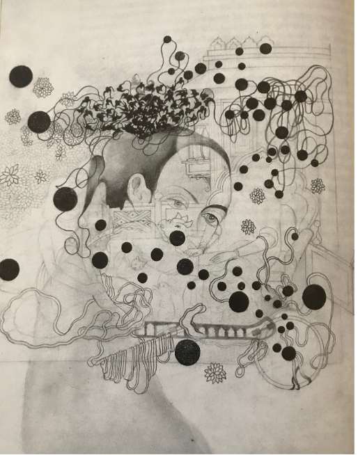 <p>Dry Media</p><p>(Sikander/ 1, from 51 Ways of Looking/ 2004/ Graphite on paper)</p>