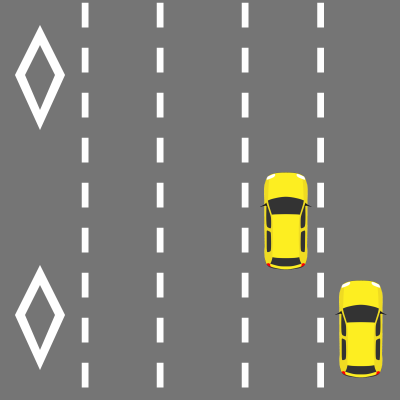 <p>what is the “diamond lane”</p>