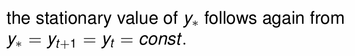 <p>Hence, what is y<sub>*</sub>?</p>