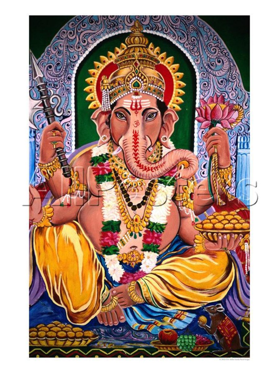 <p>Elephant headed god who is the remover of obstacles</p>