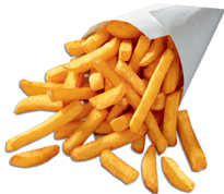 <p>the French fries</p>