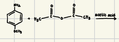 <p>How do anhydrides react with nucleophiles (amides)?</p>