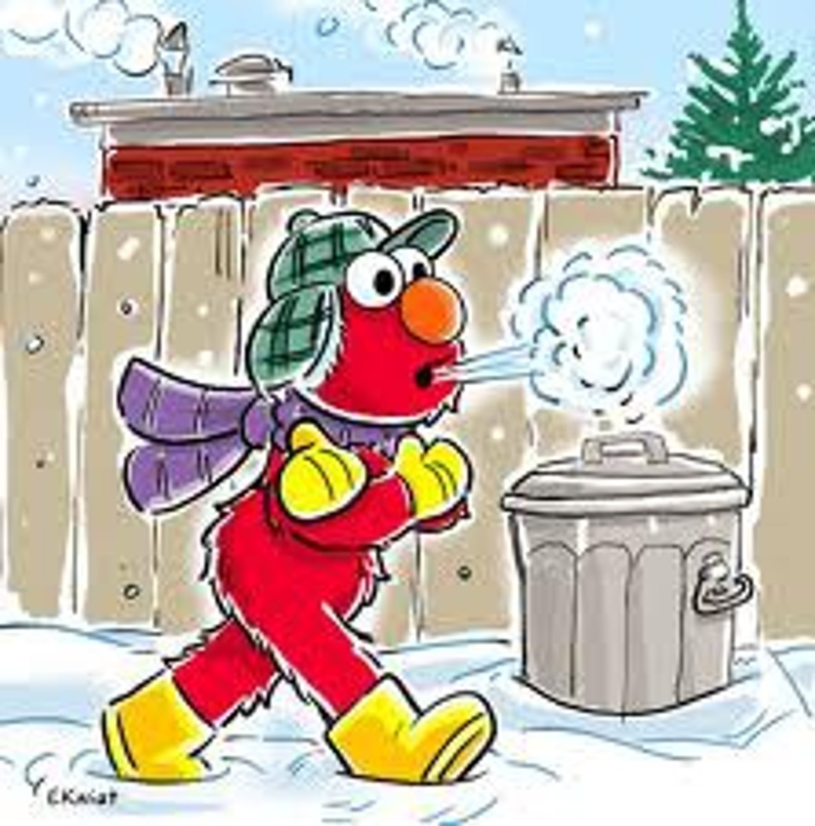 <p>It's cold, it is going to be cold</p>