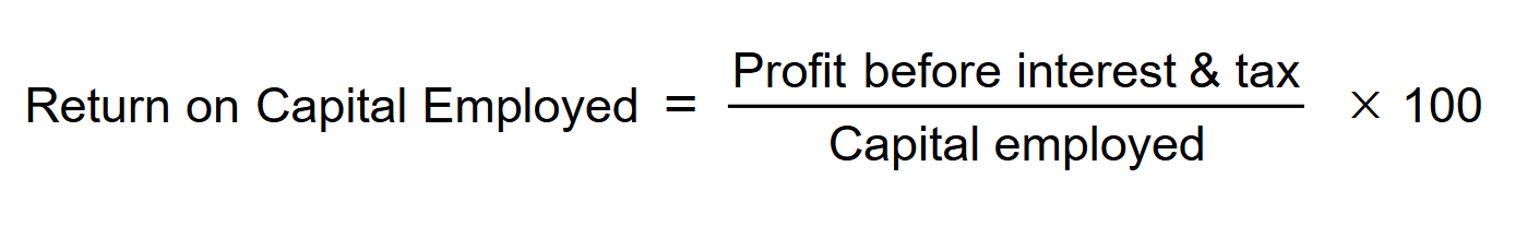 <p>how efficiently a business uses its capital to generate aprofit</p>