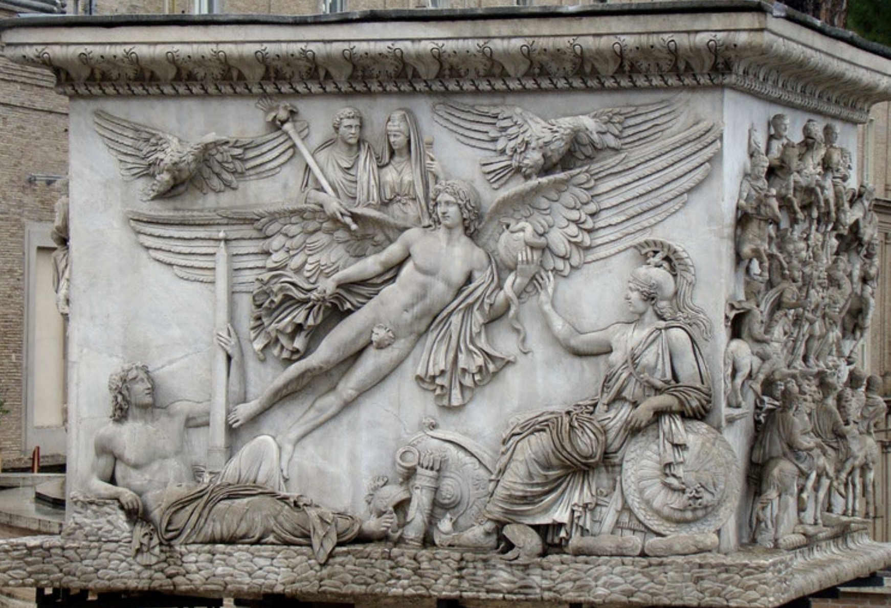 <p>Base of the Column of Antoninus Pius is dated to…</p>