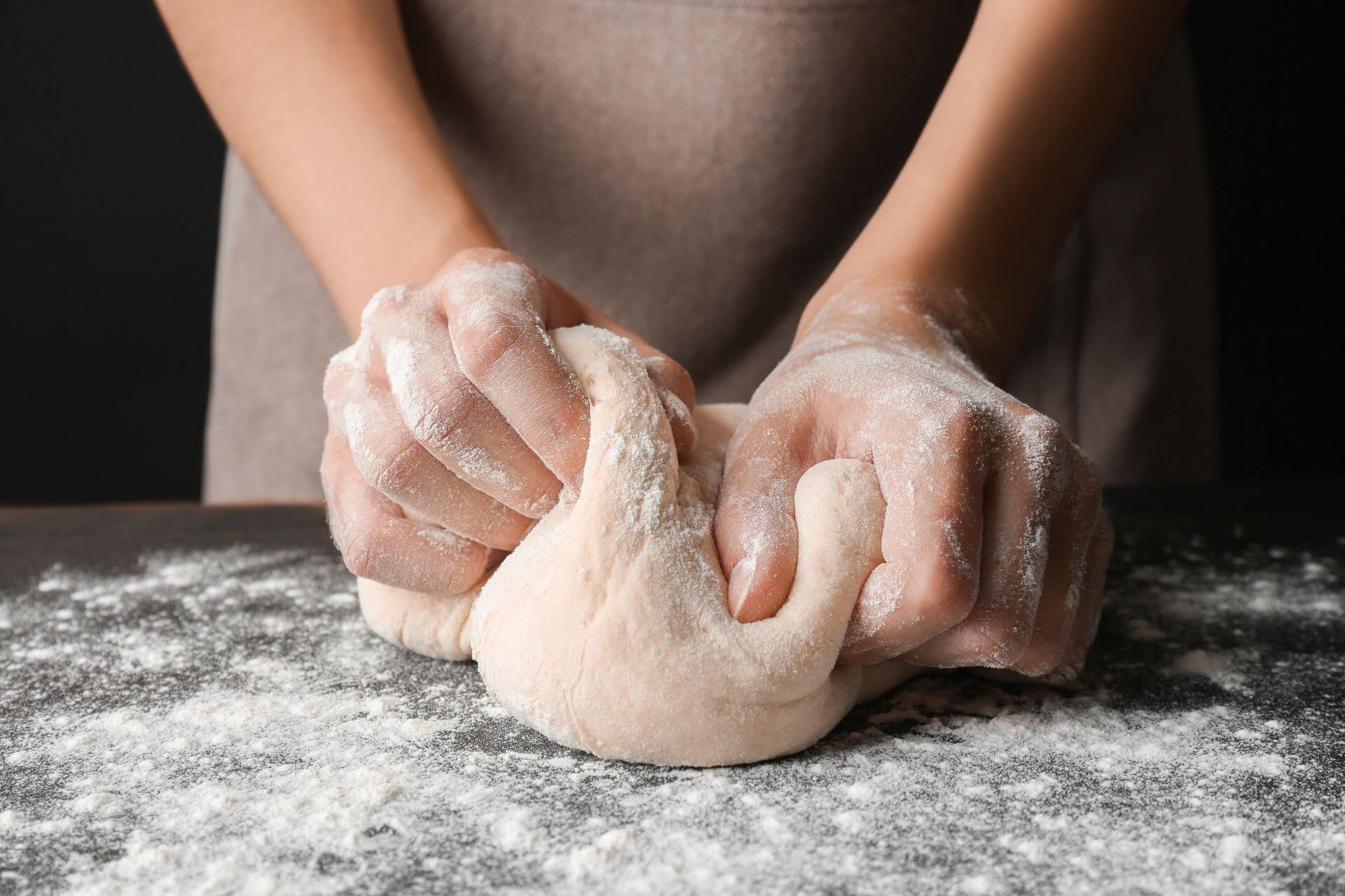 <p>knead</p>