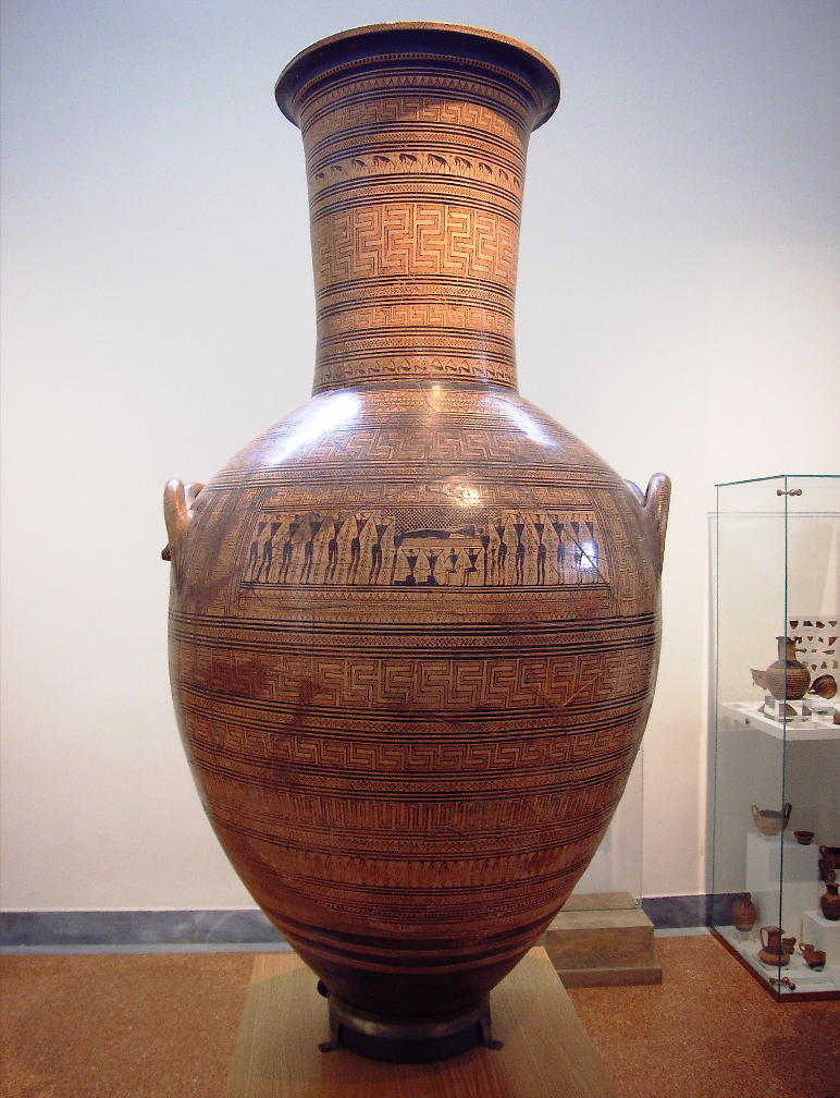 <p>Dipylon amphora</p>