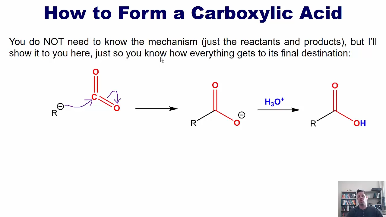 <p>use a grignard and a carboxylic acid</p><p></p><p>followed by a quench </p>