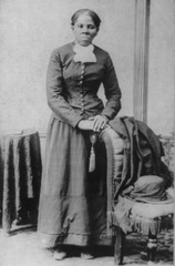 <p>Former slave who helped slaves escape on the Underground Railroad</p>