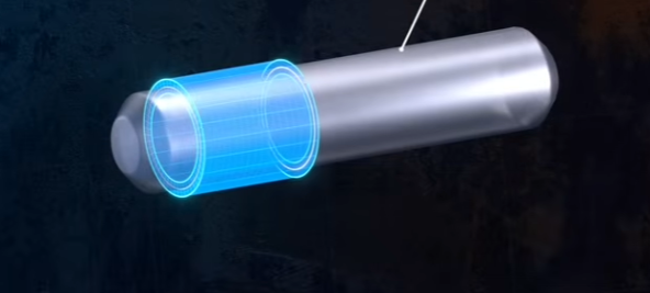 <p>Two concentric cylinders separated by the tolerance value.</p>