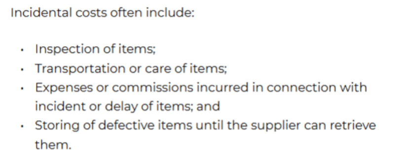 <p>Are damages that are paid to the non-breaching party in an attempt to avoid further loss on account of the breach.</p>