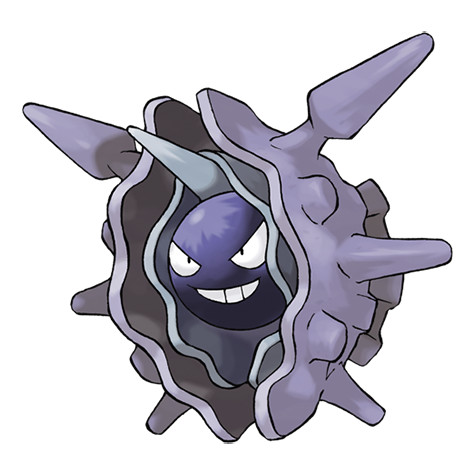 <p>What type is Cloyster?</p>