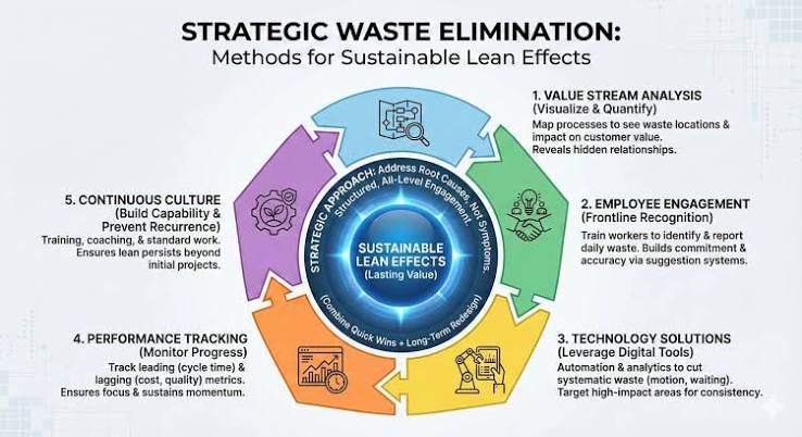 <p>The systematic elimination of waste.</p>