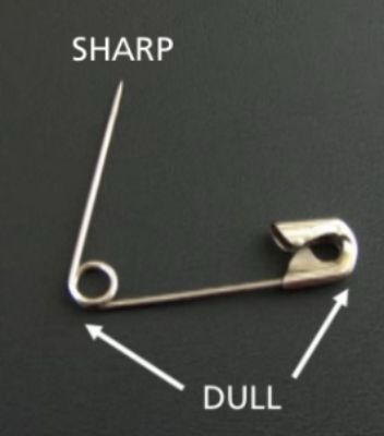 <p></p><ul><li><p>Assessing if a patient can tell sharp vs dull apart</p></li><li><p>First -- <strong>test the unaffected side</strong> (want to make sure they can tell the difference)</p></li><li><p>Then test the affected side and see if they are able to discriminate between sharp and dull</p></li><li><p>Want them to be ~<strong>90% accurate</strong> </p></li><li><p>Often used on the Lower Extremity</p></li></ul><p></p>