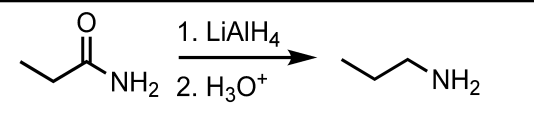 <p>Will turn the amide into an amine </p>