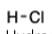 <p>Hydrochloric acid</p>