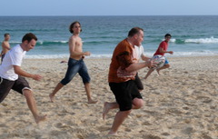 <p>carried out forcefully and energetically</p>