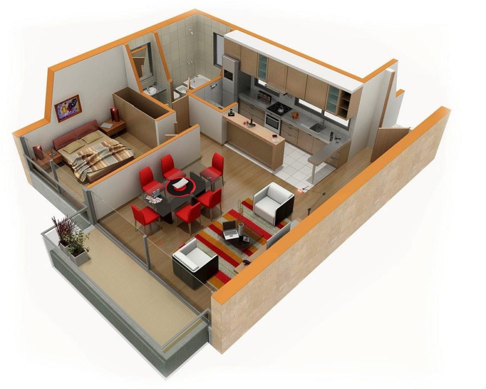 <p>self-contained</p>