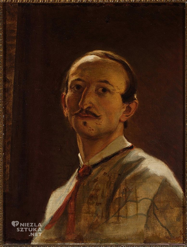 <p>Artur Grottger, Portret własny</p>