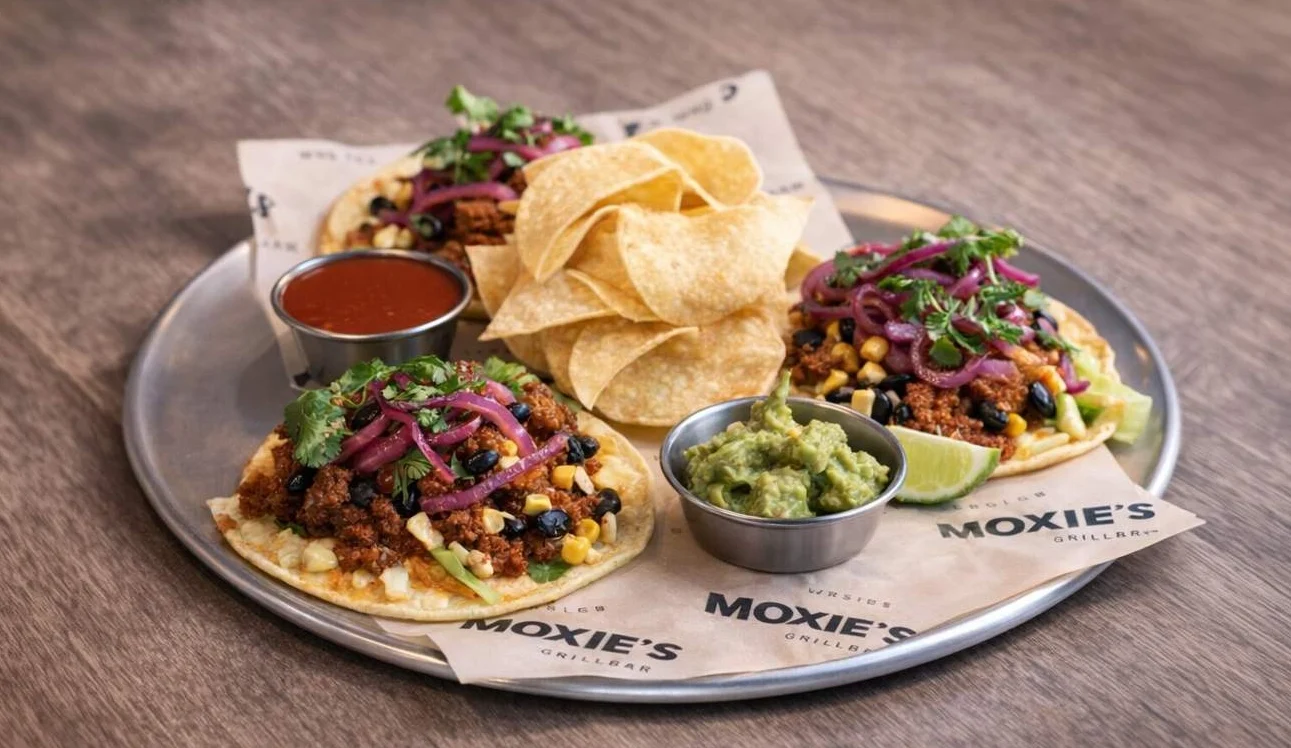 <p>black bean tacos</p>