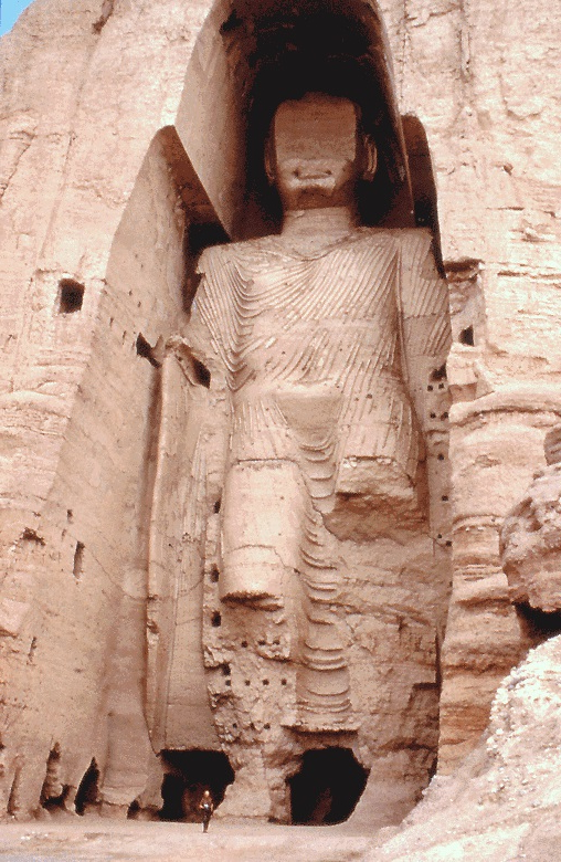 <p>Bamiyan Buddhas</p>
