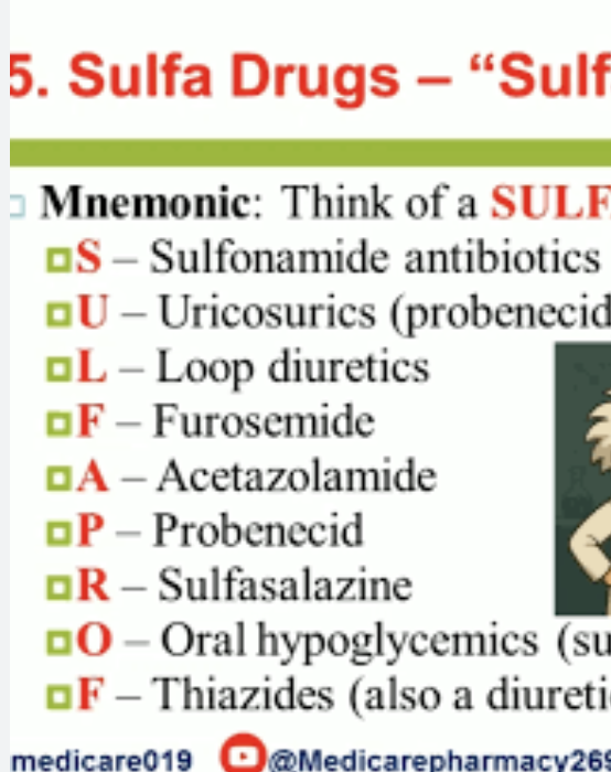 <p>A 24‑year‑old patient returns to the clinic 3 days after starting trimethoprim‑sulfamethoxazole (TMP‑SMX) for a urinary tract infection. She reports a new rash on her trunk, severe sunburn after running outdoors, and persistent dysuria. She states, “I took the medication with milk because it upset my stomach.” Which nursing action is the priority?</p><p>A. Educate the patient to avoid taking antibiotics with dairy products</p><p>B. Notify the provider immediately of a possible sulfonamide hypersensitivity reaction</p><p>C. Reinforce the importance of completing the full course of antibiotics</p><p>D. Advise the patient to increase fluid intake to prevent crystalluria</p><p></p>