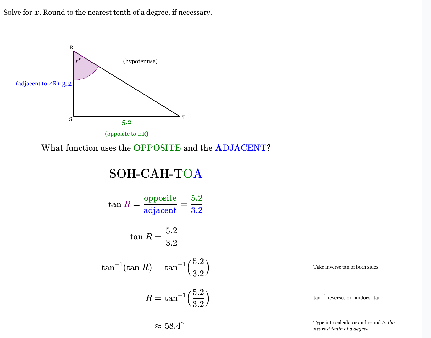 <p><span>x=58.4∘</span></p>