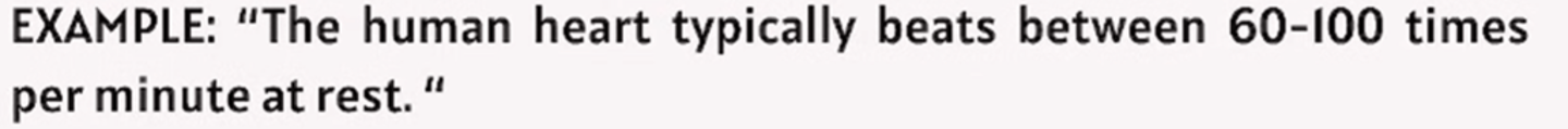 <p>Information that can be verified, it can be proven.</p><p>- Passage containing numbers, it's always a fact.</p>