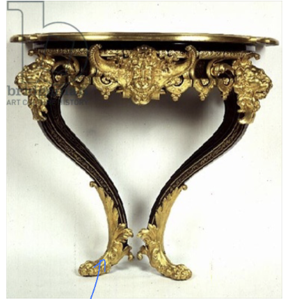 <p>- inlay technique using brass, tortoiseshell </p>