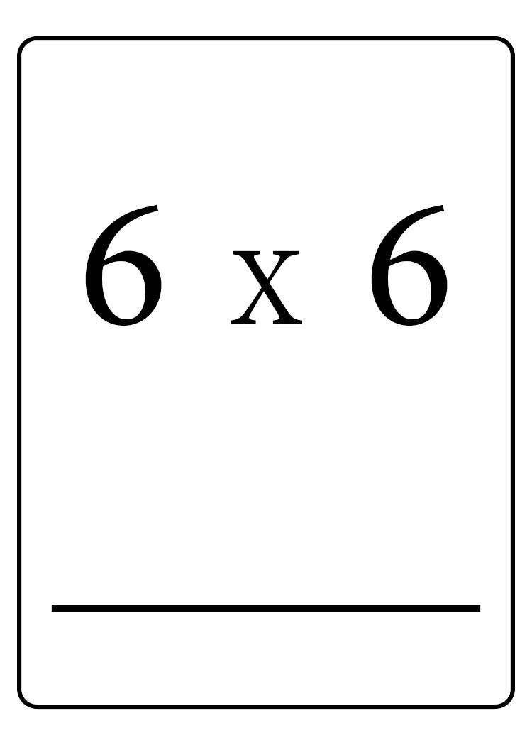 <p>6×6 = ?</p>
