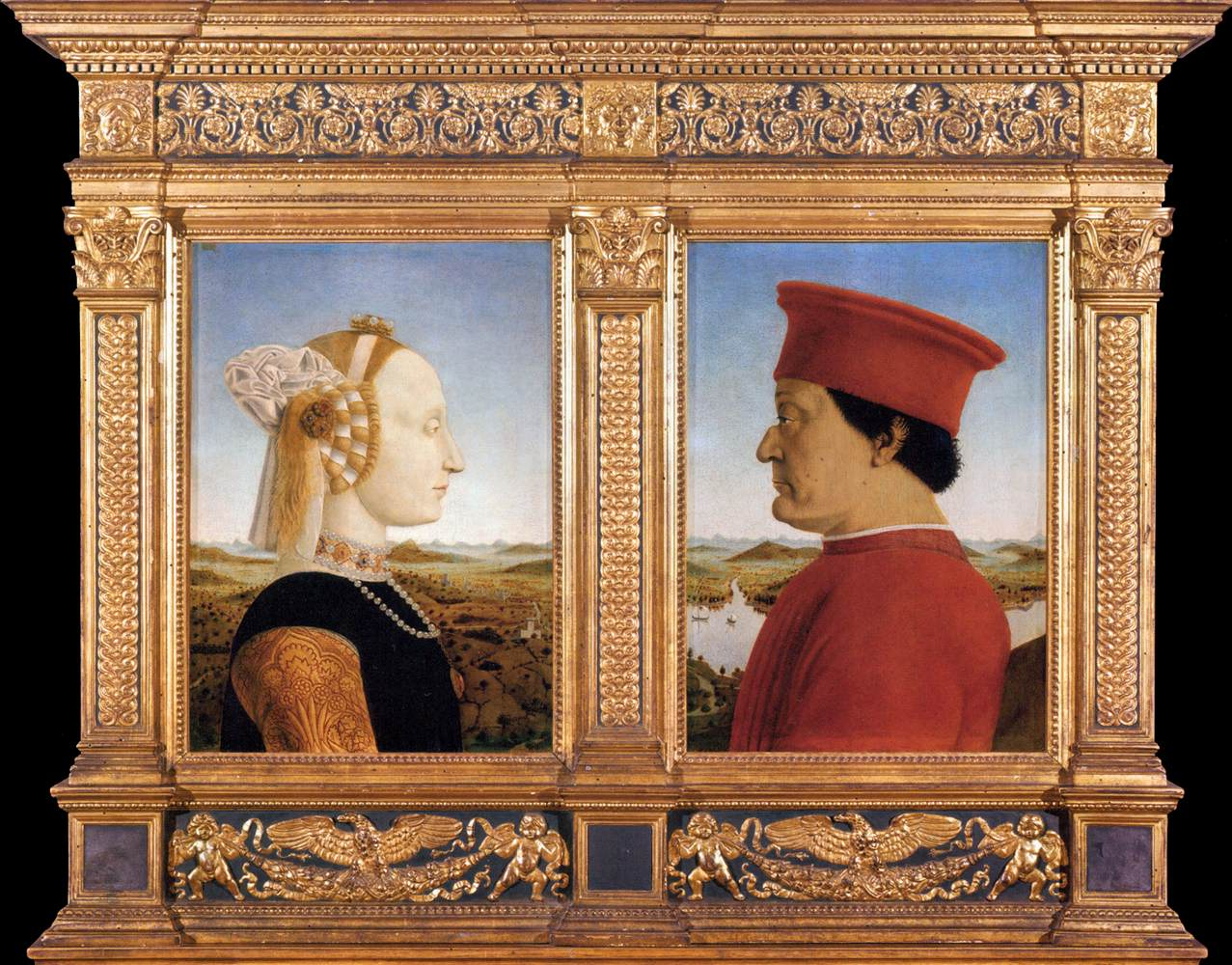 <p><span style="background-color: transparent;"><strong><span>Battista sforza and Federico da Montefeltro</span></strong></span></p>